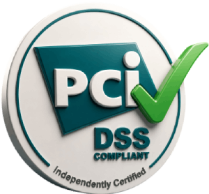 PCI DSS Compliant - Independently Certified